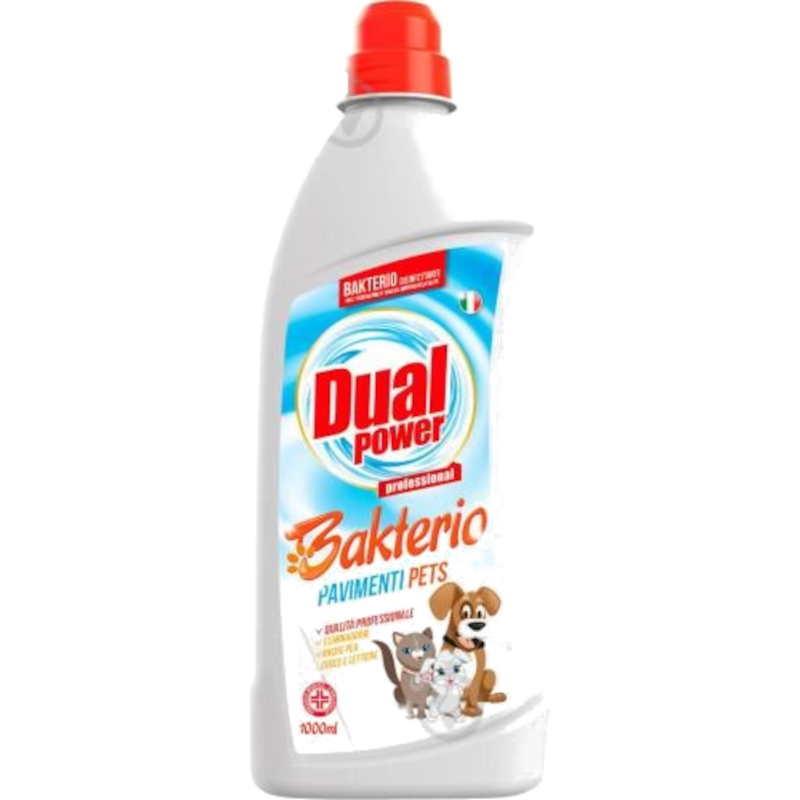 Засіб для миття підлоги DUAL POWER, універсальний, 1 л